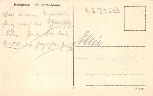 BG25603 konigssee st bartholomae  germany