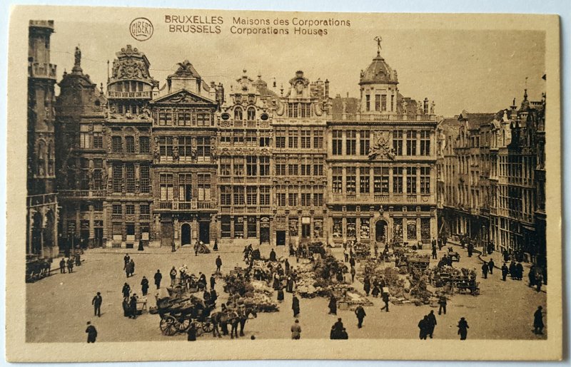 26 VINTAGE POSTCARDS OF BRUSSELS - Printer: Albert. UNUSED!!!