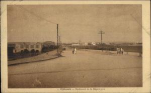 Djibouti East Africa c1910 Postcard BLVD DE LA REPUBLIQUE