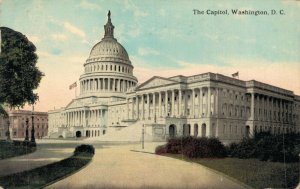 USA The Capitol Washington DC Vintage Postcard 07.91