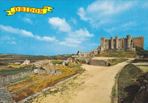 Portugal Odidos Partial View Of The Castle