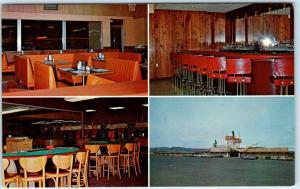 JACKPOT, Nevada  NV ~ CACTUS PETE'S CASINO ~ Interior Views c1960s Postcard