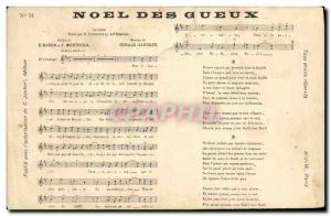 Old Postcard Christmas Beggar Mortreuil Gerald Baron Vargues