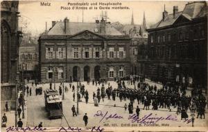 CPA AK Paradeplatz und Hauptache Place d'Armes et la Garde montante (255239)