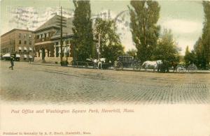 MA, Haverhill, Massachusetts, Washington Square Park, Post Office, A.P. Heath