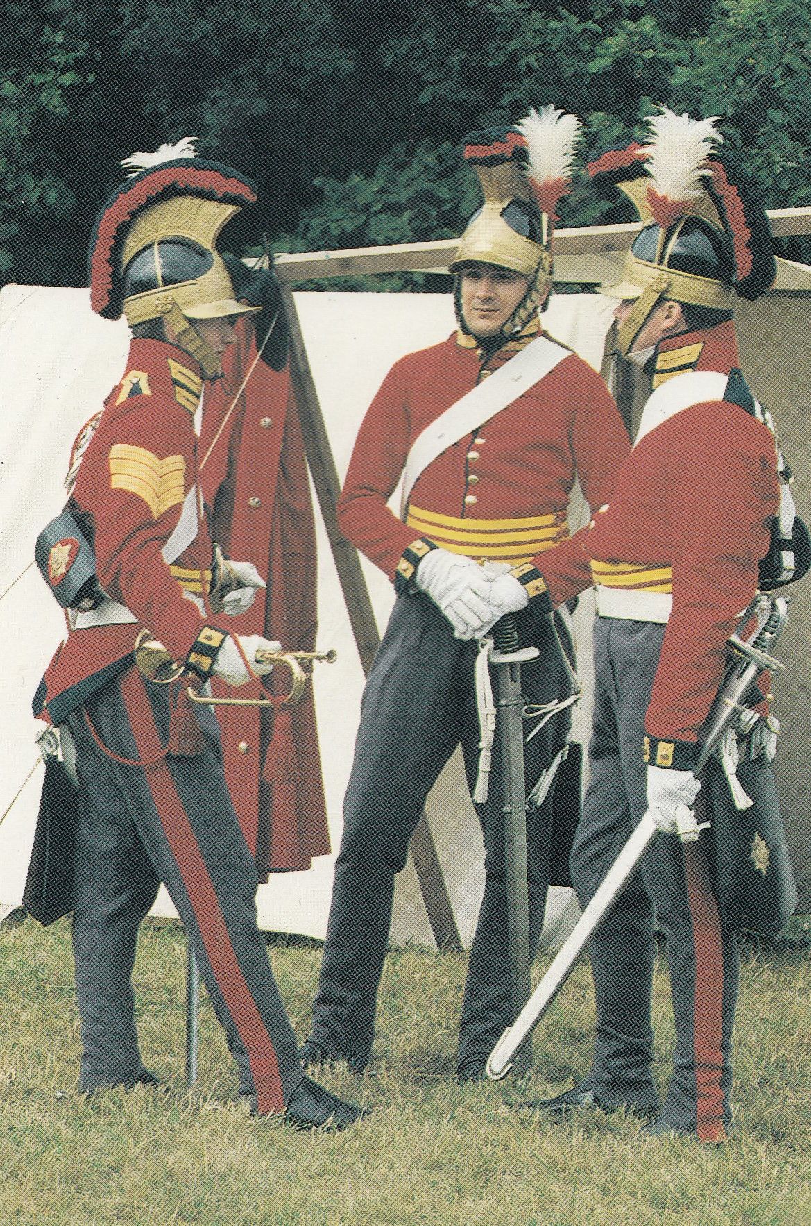 1st Life Guards Soldier Regiment Uniform Army Battle Of Waterloo ...