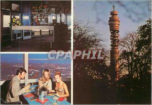 Modern Postcard Top of the Tower Restaurant Maple Street