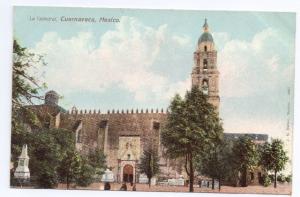 Mexico Vintage Postcard Catedral Cuernavaca J.G. Hatton 1905