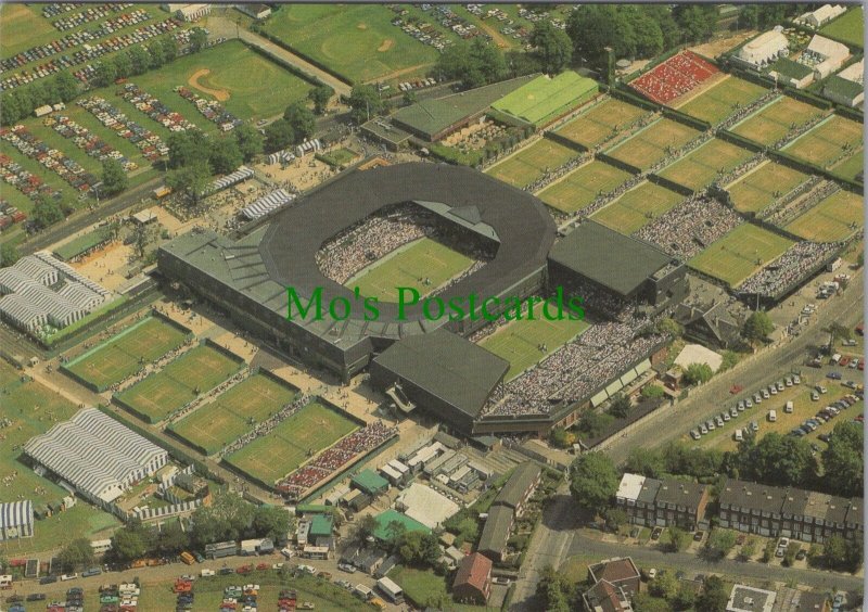 Sports Postcard - Tennis, Wimbledon Tennis Courts, Aerial View RR19545