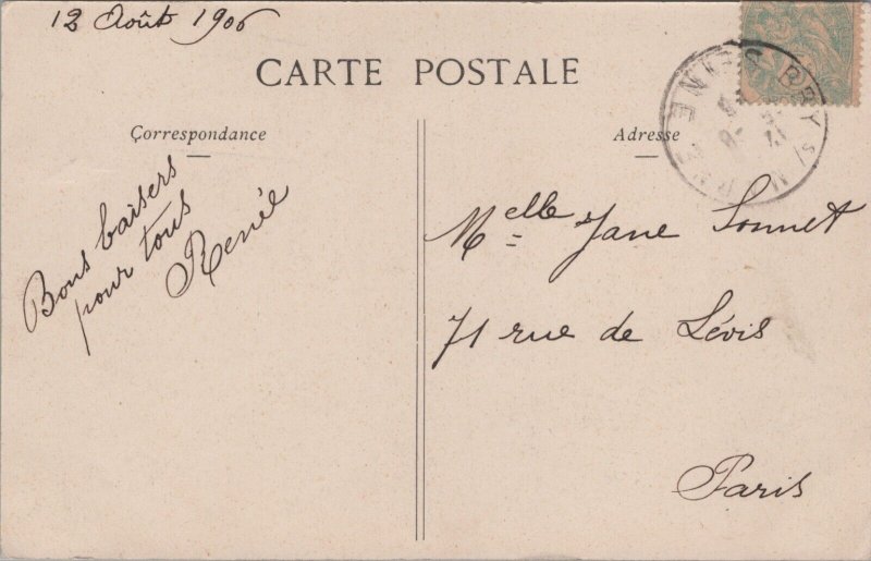 France Bry-sur-Marne Eglise Saint Gervais - Saint Protais Vintage Postcard C017