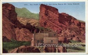 the Pueblo Park of the Red Rocks - Denver, Colorado CO