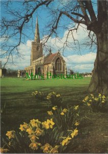 Cambridgeshire Postcard - St Wendreda's Church, March  RR14911