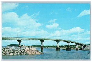 Campobello Island New Brunswick Canada Postcard Franklin Roosevelt Bridge c1950s