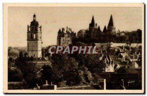 Loches - La Tour St Antoine - The Royal Castle - Saint Ours colegiales Old Po...