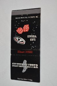 Silver Slipper Casino Las Vegas Nevada 30 Strike Matchbook Cover