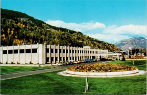 BC Coal's Administration Elk Valley BC Coal Mining British Columbia Postcard F87