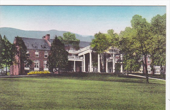 Virginia Luray Entrance To The Mimslyn Hotel Of Distinction Near Shenandoah N...