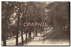 Old Postcard Vannes La Garenne