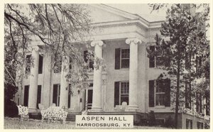 Aspen Hall Guest House - Harrodsburg, Kentucky Postcard