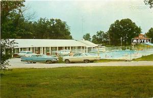 MO, Thayer, Missouri, Tally Ho Motel, HWY 63, Doak Specialties, No. 28741