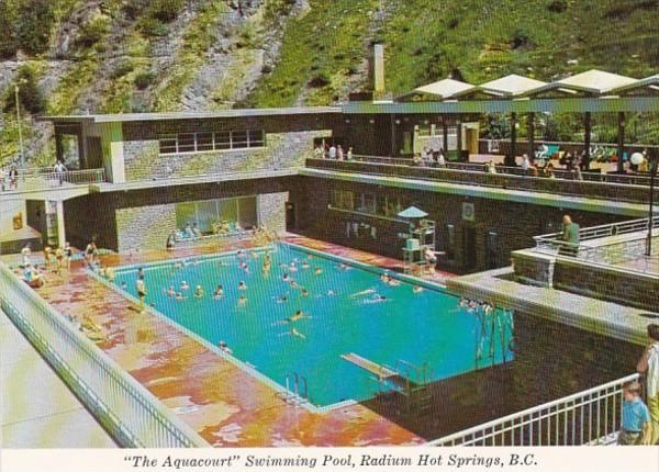 Canada Radium Hot Springs The Aquacourt Swimming Pool