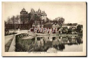 Old Postcard Combourg Chateau And I & # 39Etang
