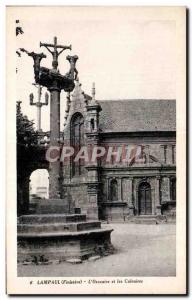 Old Postcard Lampaul (Finistere) The Ossuary and Calvaires