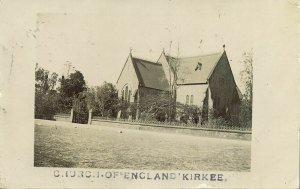 india, KIRKEE KHADKI, Church of England (1910s) RPPC Postcard
