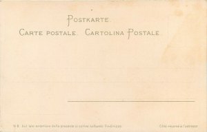 Italy S. Marco Meissner & Buch artistic postcard