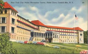 New York City Police Recreation Center Platte Clove Catskill Mountains NY Linen