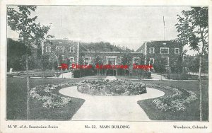 CO, Woodmen, Colorado, MW Of A Sanatorium, Main Building, No 22