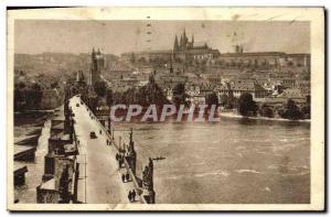 VINTAGE POSTCARD PragueÂ 