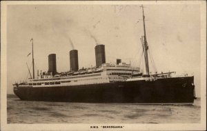 Southampton England Steamer Steamship RMS Berengaria Vintage RPPC PC