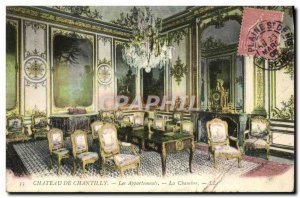 Old Postcard Chantilly Chateau Apartments Room