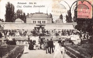 L412 Romania 1923 Cluj Napoca Kolozsvar Gradina Barnutului postcard