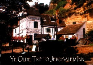 England Nottingham Ye Olde Trip To Jerusalem Inn