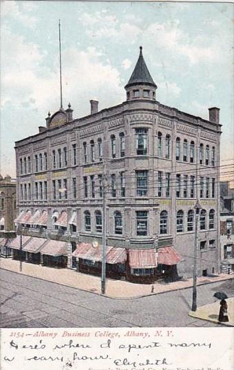 New York Albany Business College 1906