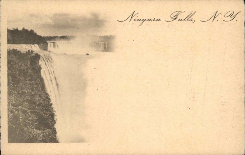 Niagara Falls NY Pioneer Government Postal Card 1890s