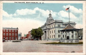 Martinsburg West Virginia The Square Postcard Z29