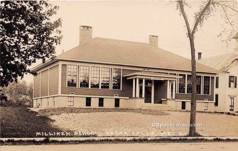 Milliken School in Kezar Falls, Maine