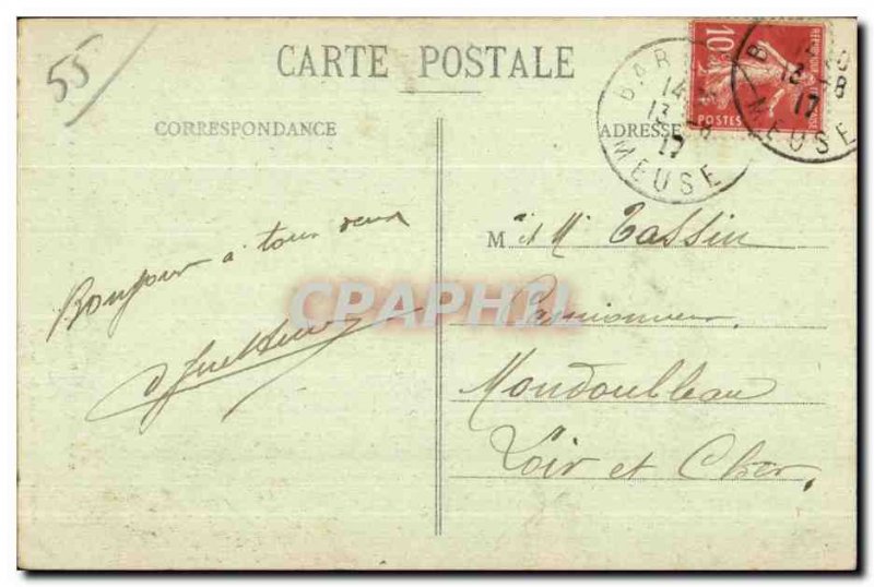 Postcard Old Bar Rene Duc Mausoleum of Chalons Prince of Orange Leader ceuvre...