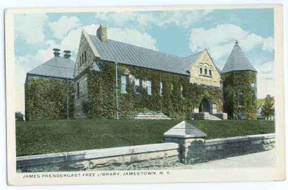 James Prendergast Free Library, Jamestown, New York, White Border