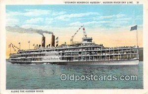 Steamer Hendrick Hudson Hudson River Day Line Ship Unused 