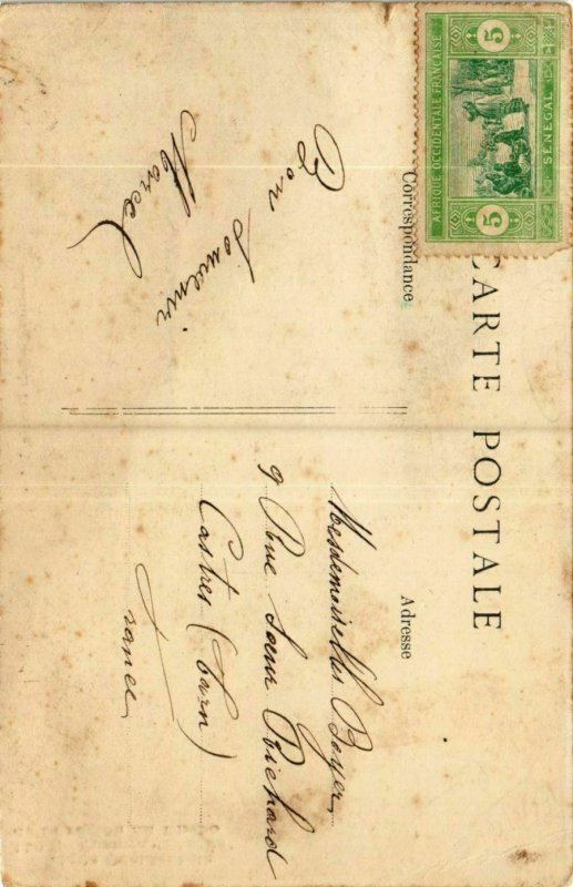 CPA AK Fortier 1107 Femme Foulbe de la region du Dhebo SENEGAL (812040)