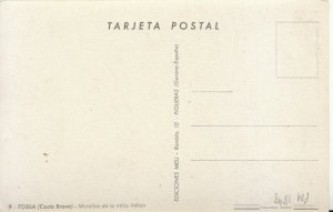 Spain Postcard - Tossa (Costa Brava) - Murallas De La Vila Vella - Ref TZ5695 