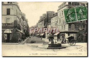 Old Postcard Cliff Grande Rue Saint Gervais