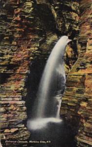 New York Watkins Glen Entrance Cascade 1914