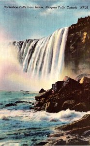 Canada Niagara Falls Horseshoe Falls From Below