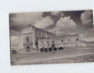 Postcard Temple De San Agustin Acolman Mexico