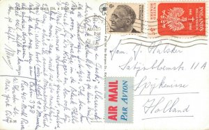 USA Mt Rushmore and Black Elk a Sioux Warrior Vintage Postcard 07.32